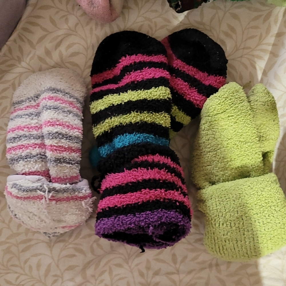 Fluffy socks